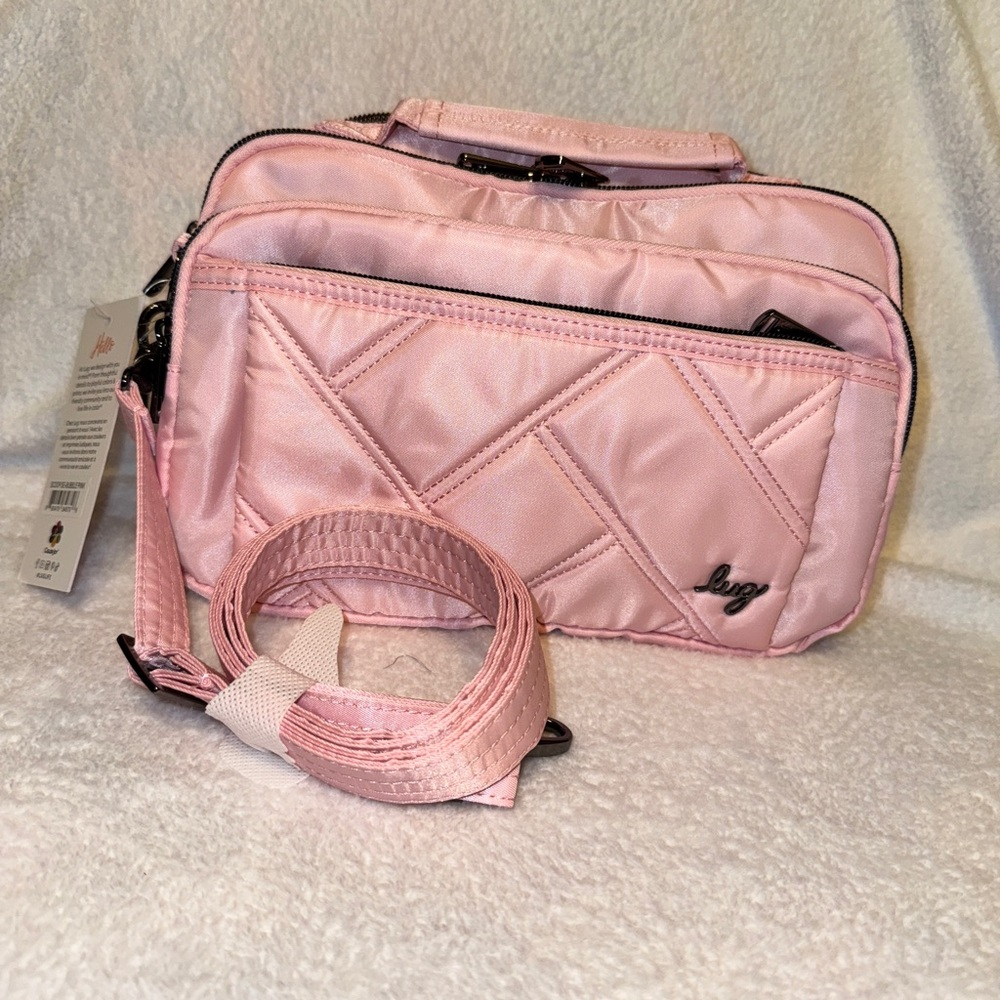Lug Scoop SE Crossbody - Bubble Pink